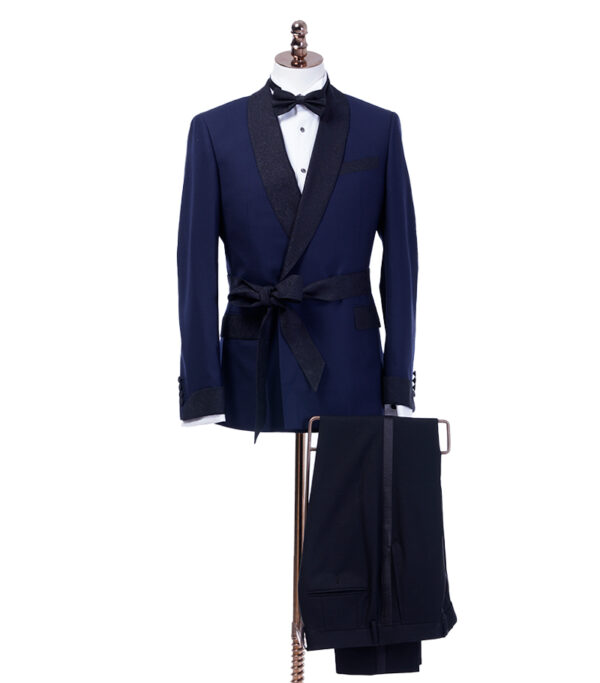 Navy 2-piece Men Suit