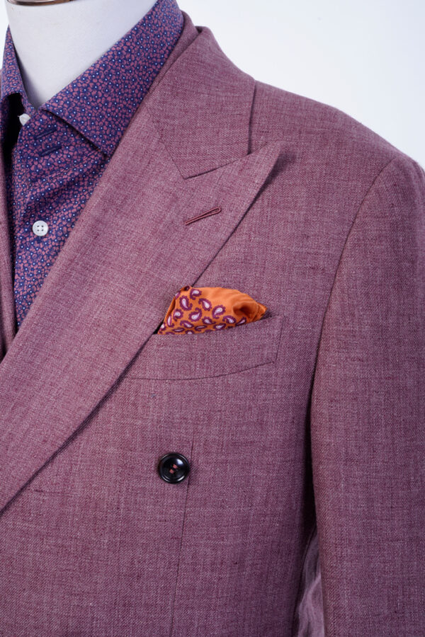 Purple 2-Piece Men Suit - Image 2