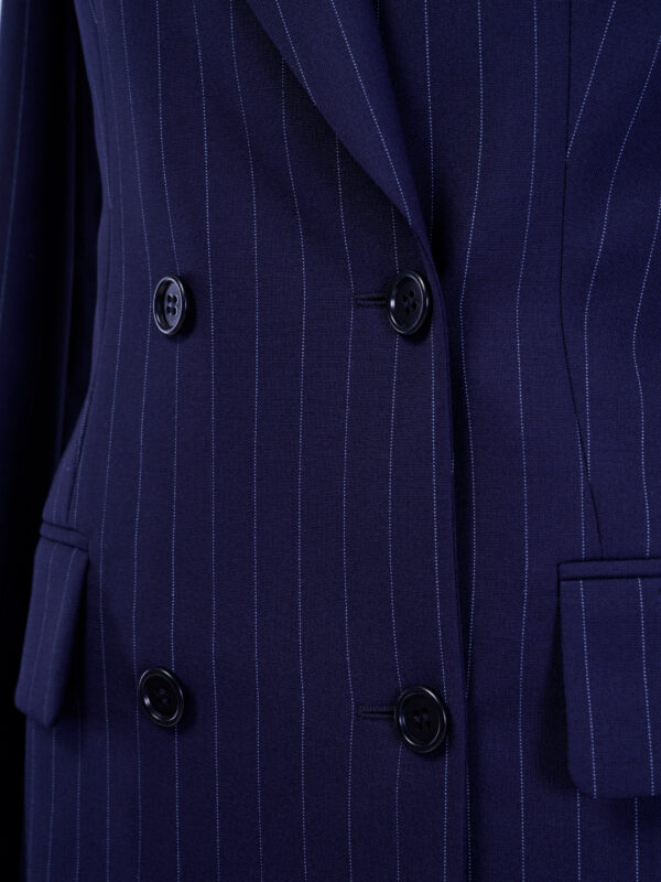 Blue 2-Piece Women Suit - Image 3