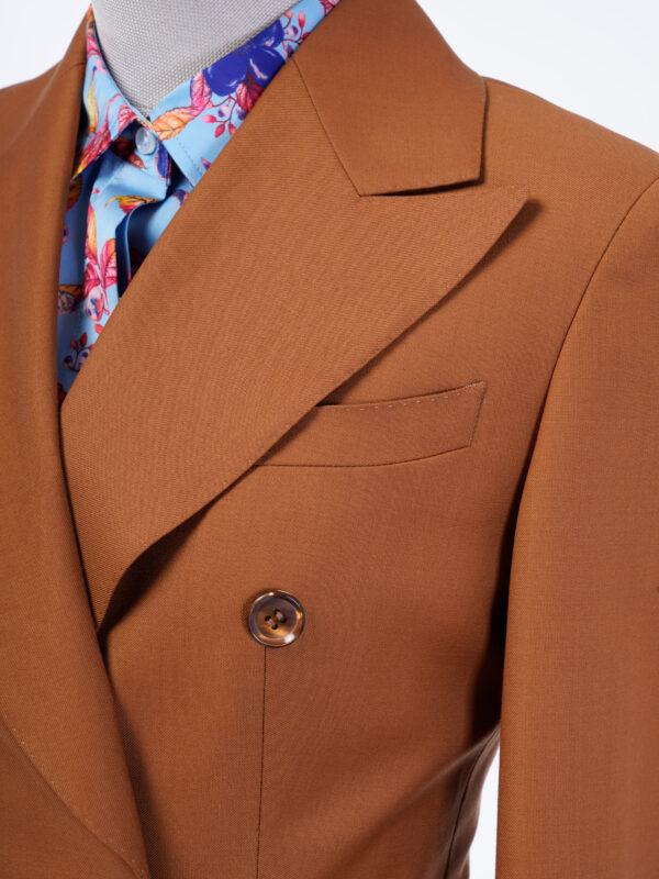 Brown 2-Piece Women Suit - Image 2