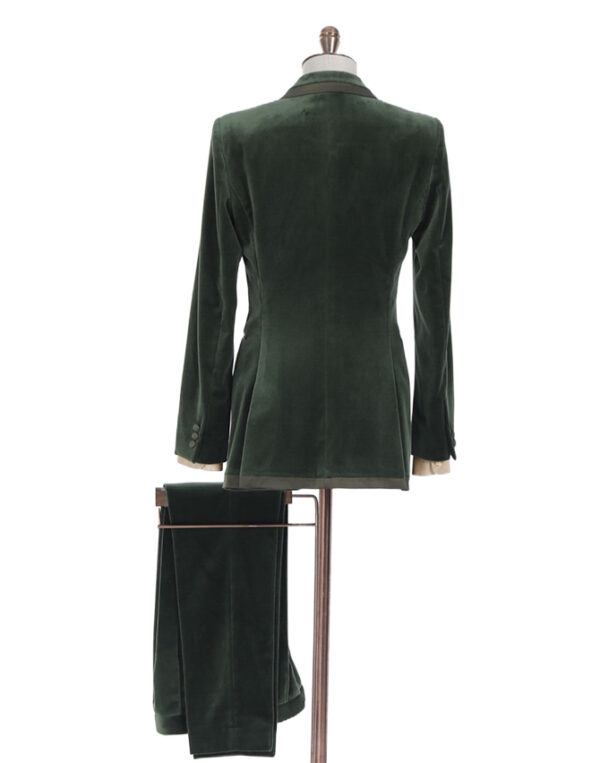 Green 2-Piece Women Suit - Image 4