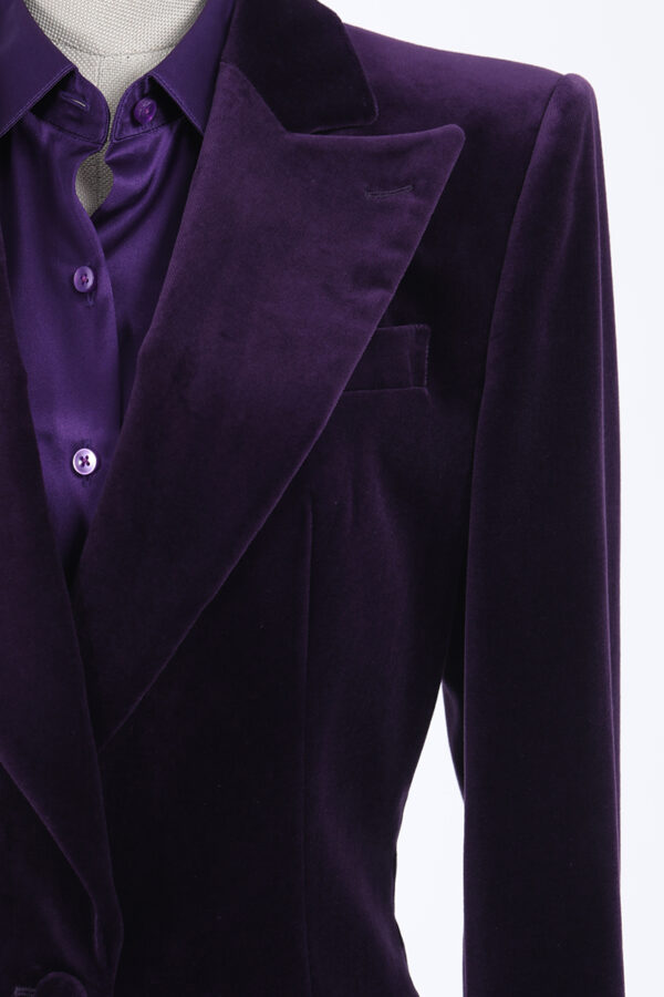 Purple 2-Piece Women Suit - Image 2