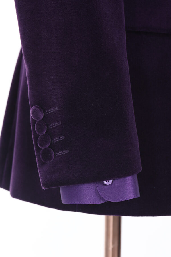 Purple 2-Piece Women Suit - Image 3