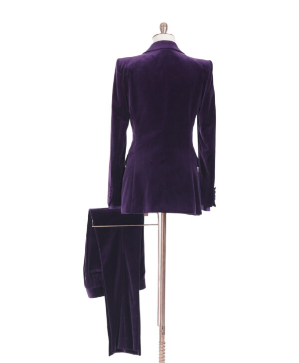 Purple 2-Piece Women Suit - Image 4