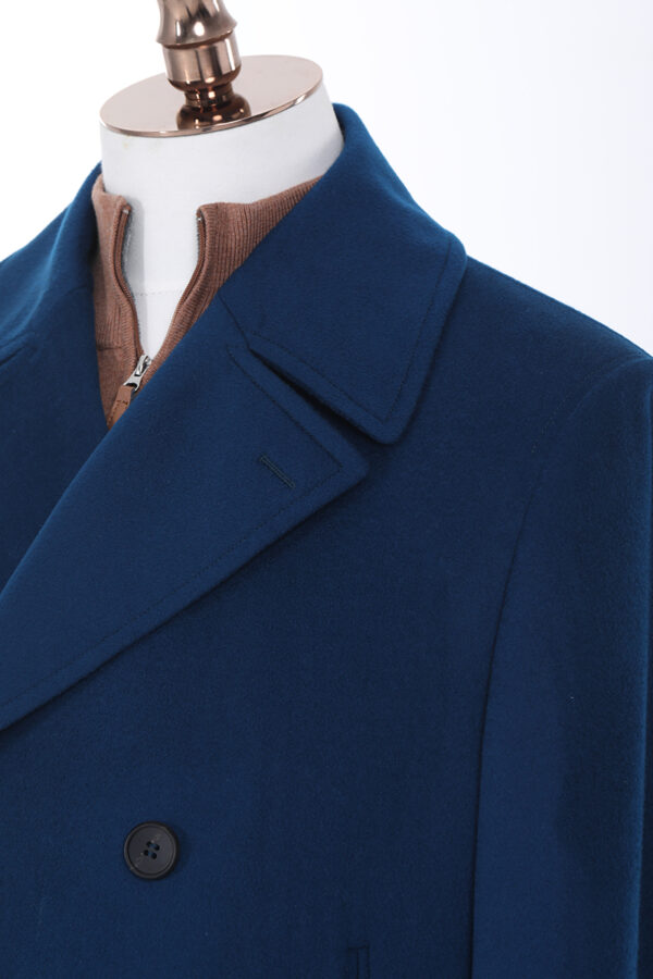 Blue Men's Coat - Image 2