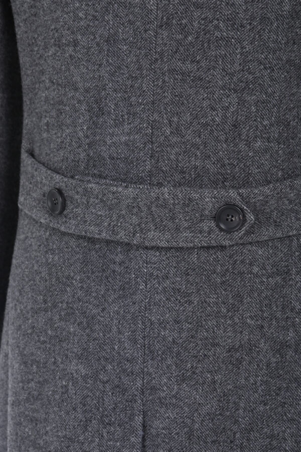 Grey Men's Coat - Image 3