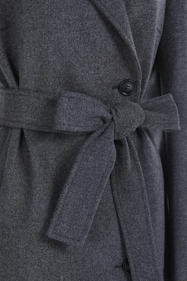 Grey Women's Coat - Image 2