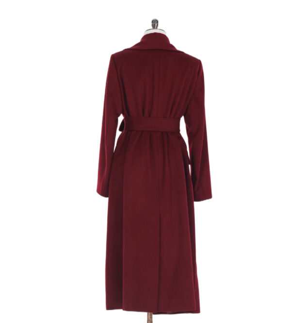 Burgandy Women's Coat - Image 4