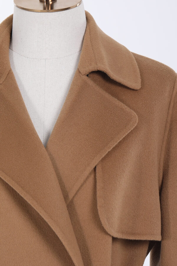 Brown Double Faced Women's Coat - Image 2