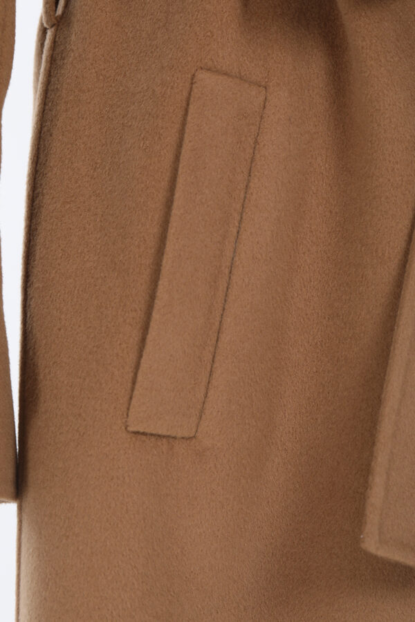 Brown Double Faced Women's Coat - Image 3