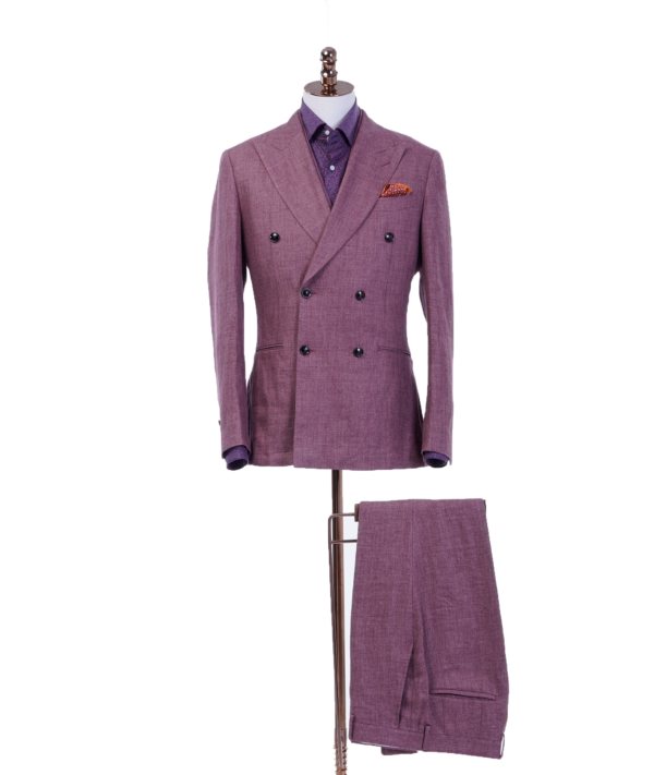 Purple 2-Piece Men Suit