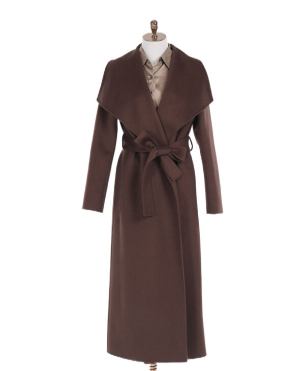 Dark Brown Double Faced Women's Coat