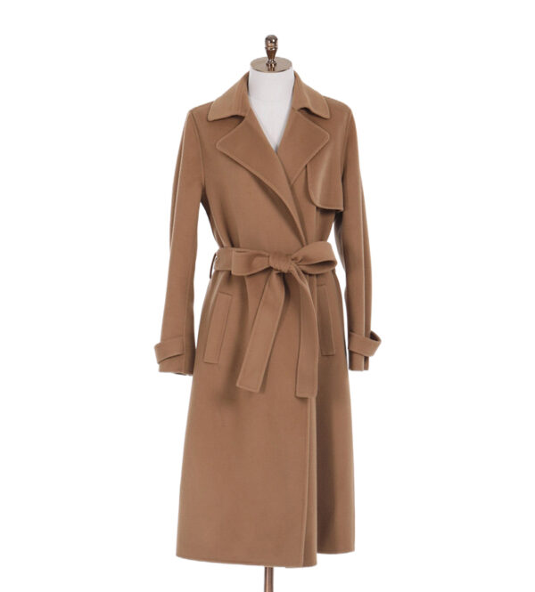 Brown Double Faced Women's Coat