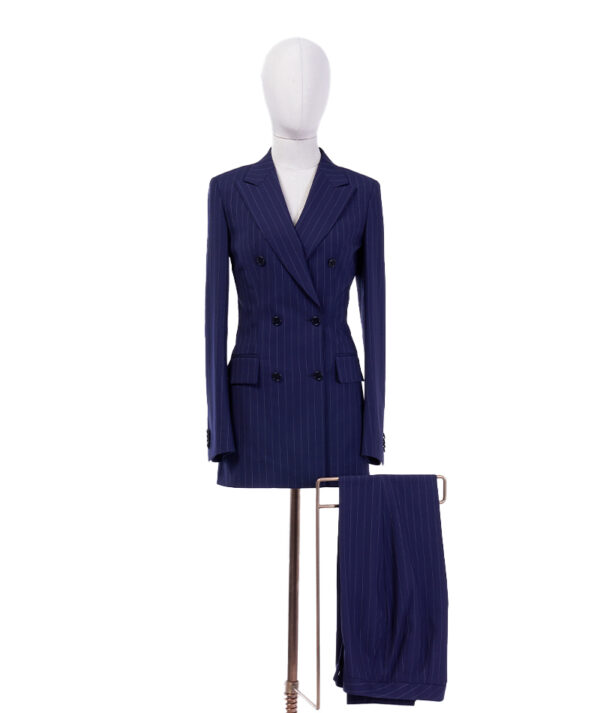 Blue 2-Piece Women Suit