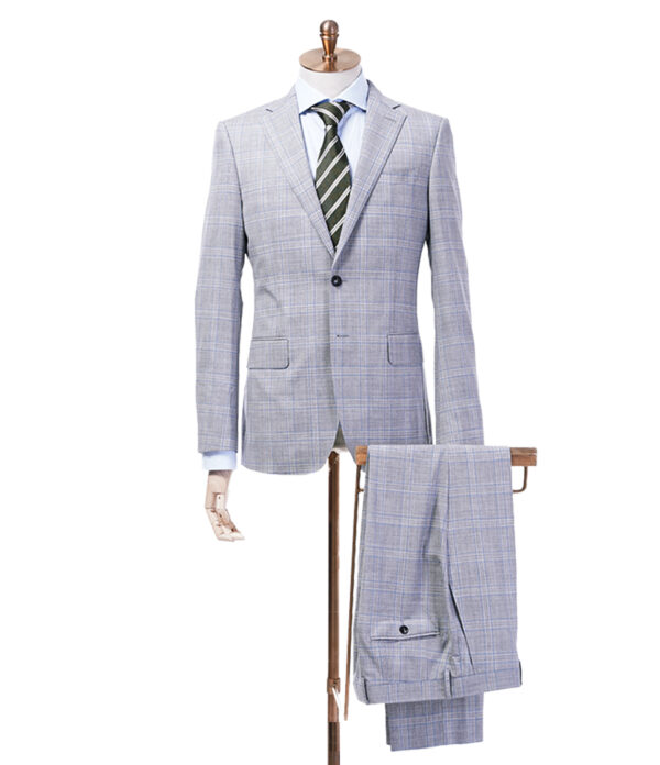 Grey 2-Piece Men Suit