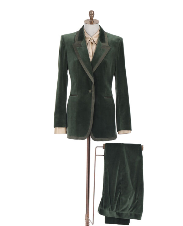 Green 2-Piece Women Suit