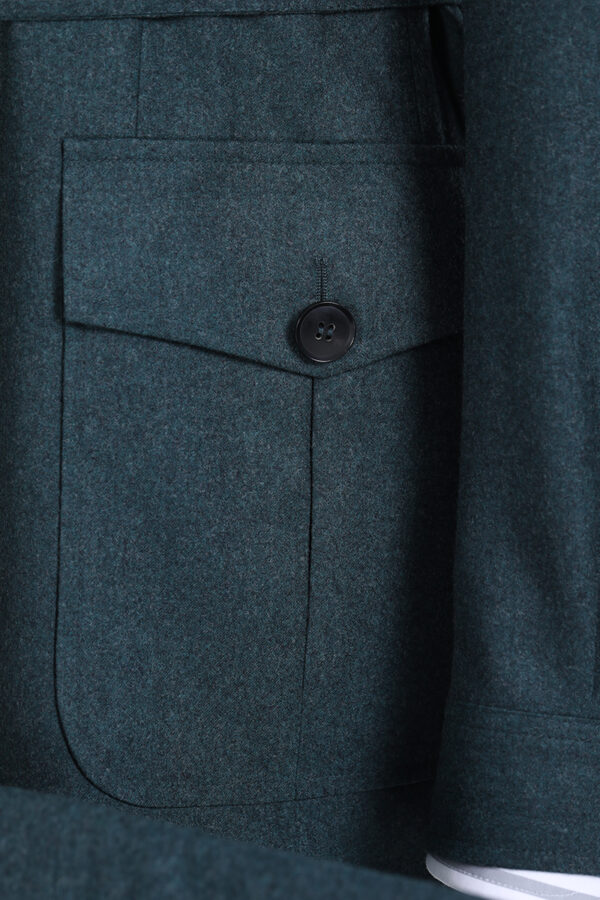 Green 2-Piece Men Suit - Image 3