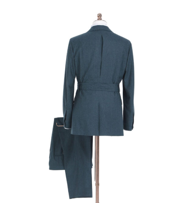 Green 2-Piece Men Suit - Image 2